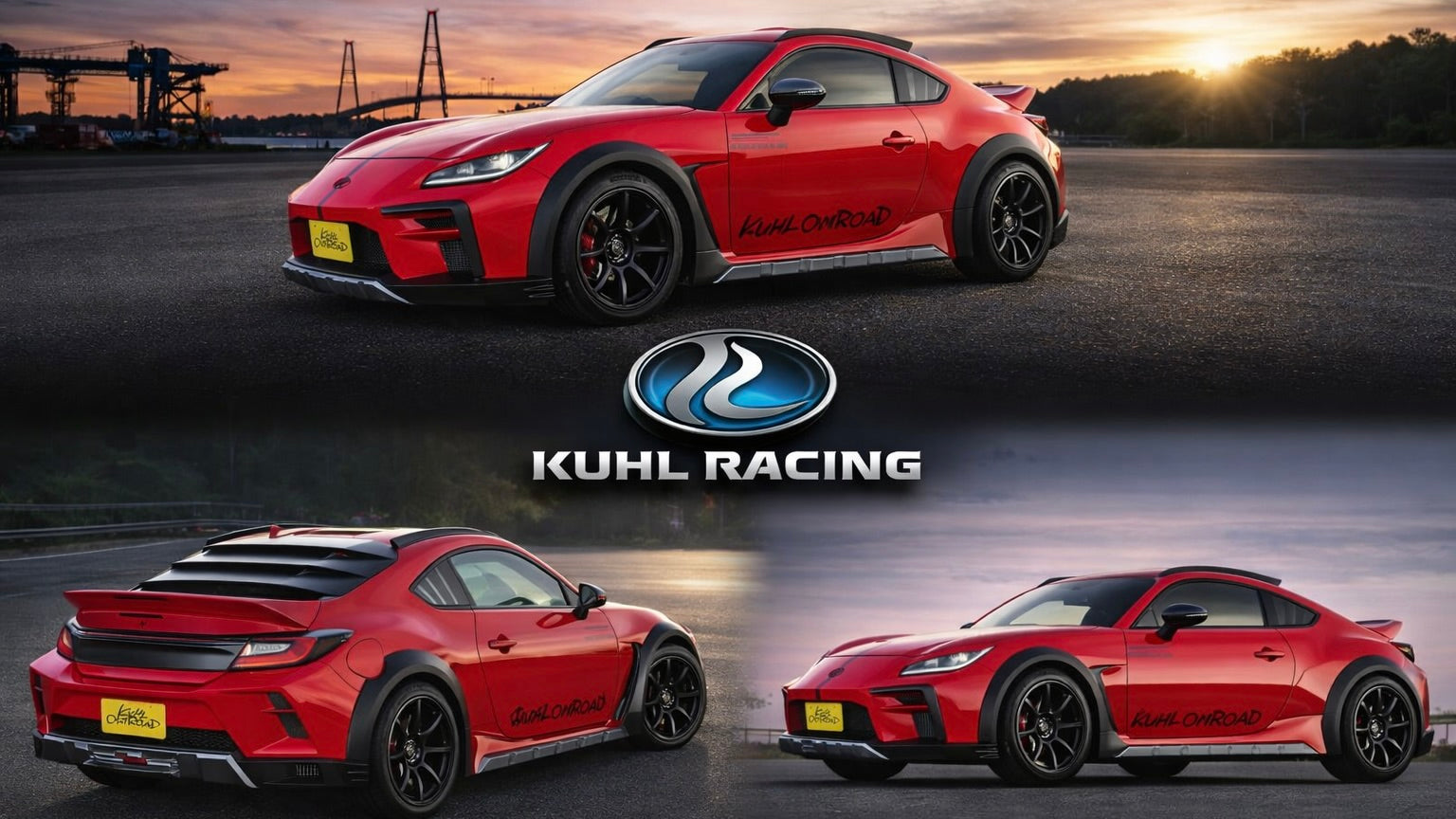 KUHL RACING OUTROAD BODY KIT (FRP) TOYOTA GR86 (ZN8) & SUBARU BRZ