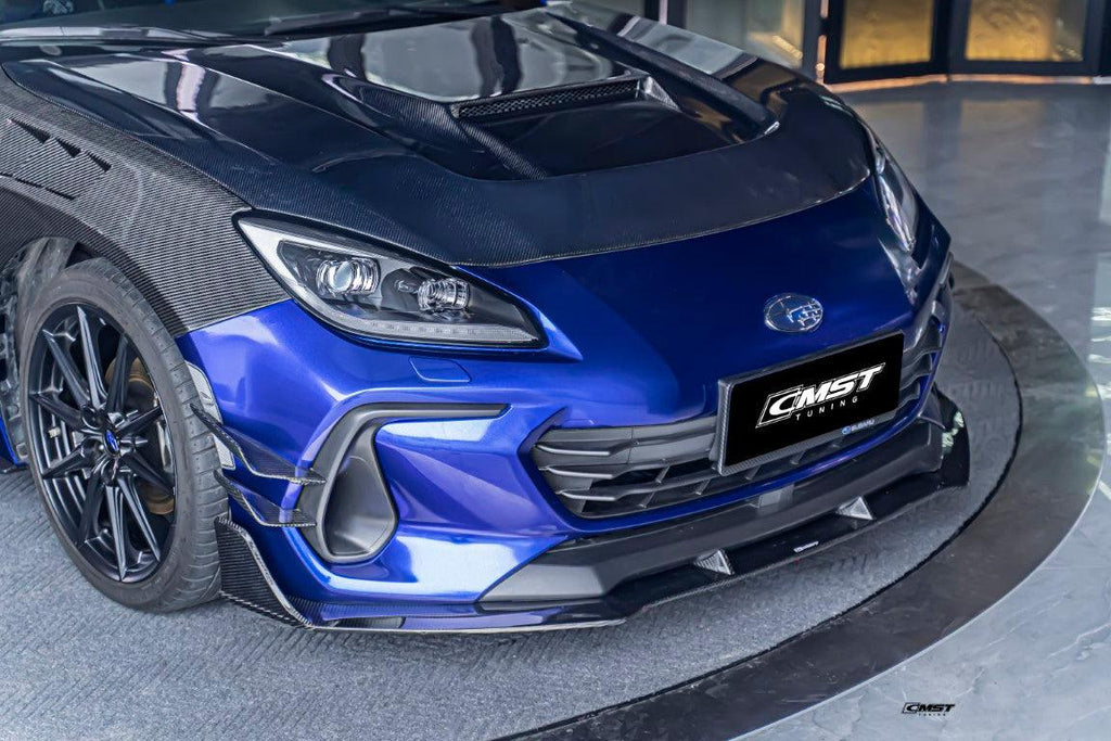 CMST TUNING CARBON FIBER V1 FRONT CANARDS FOR SUBARU BRZ ZD8