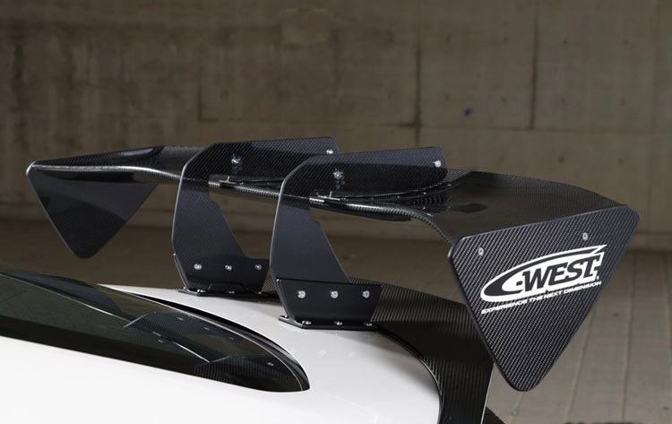 C-WEST GT WING, SWAN NECK, 1420MM (FRP) FOR TOYOTA GR86 (ZN8) 2022
