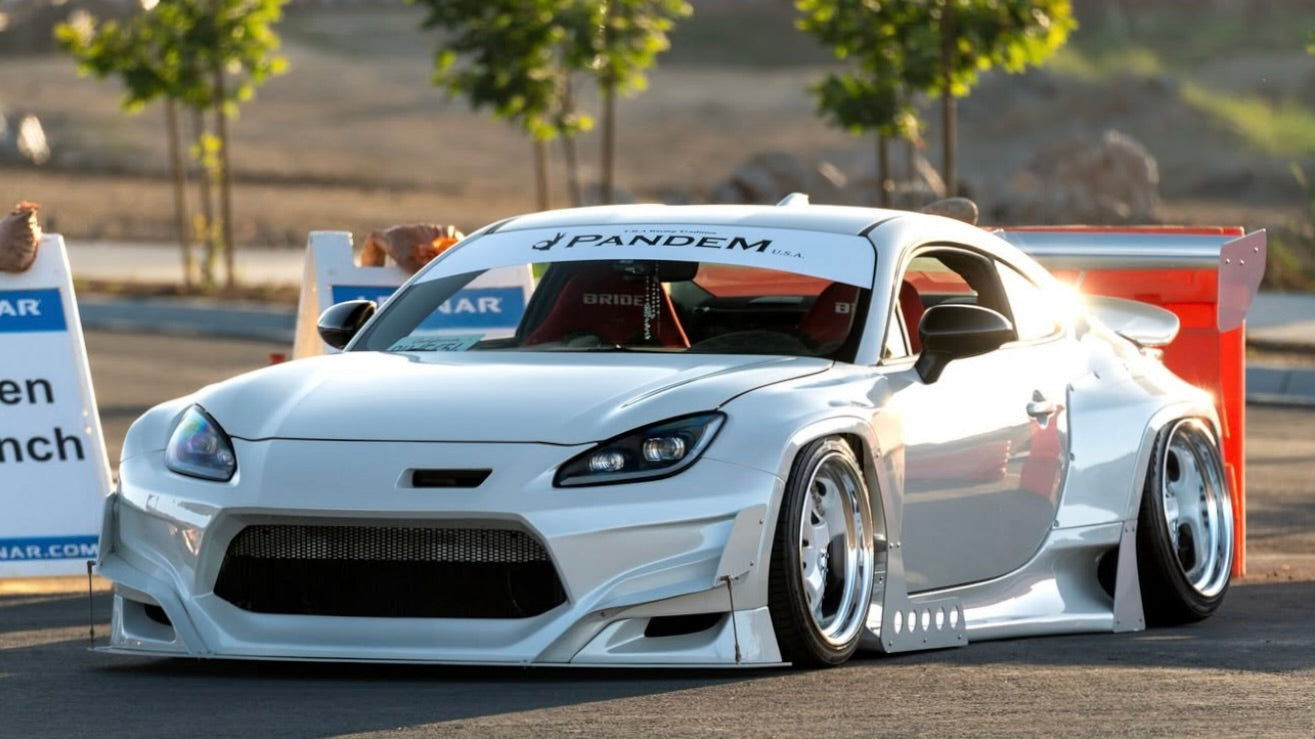 PANDEM AERO- TOYOTA GR86 (ZN8) V1 / V1.5 AERO KIT – Blacklist