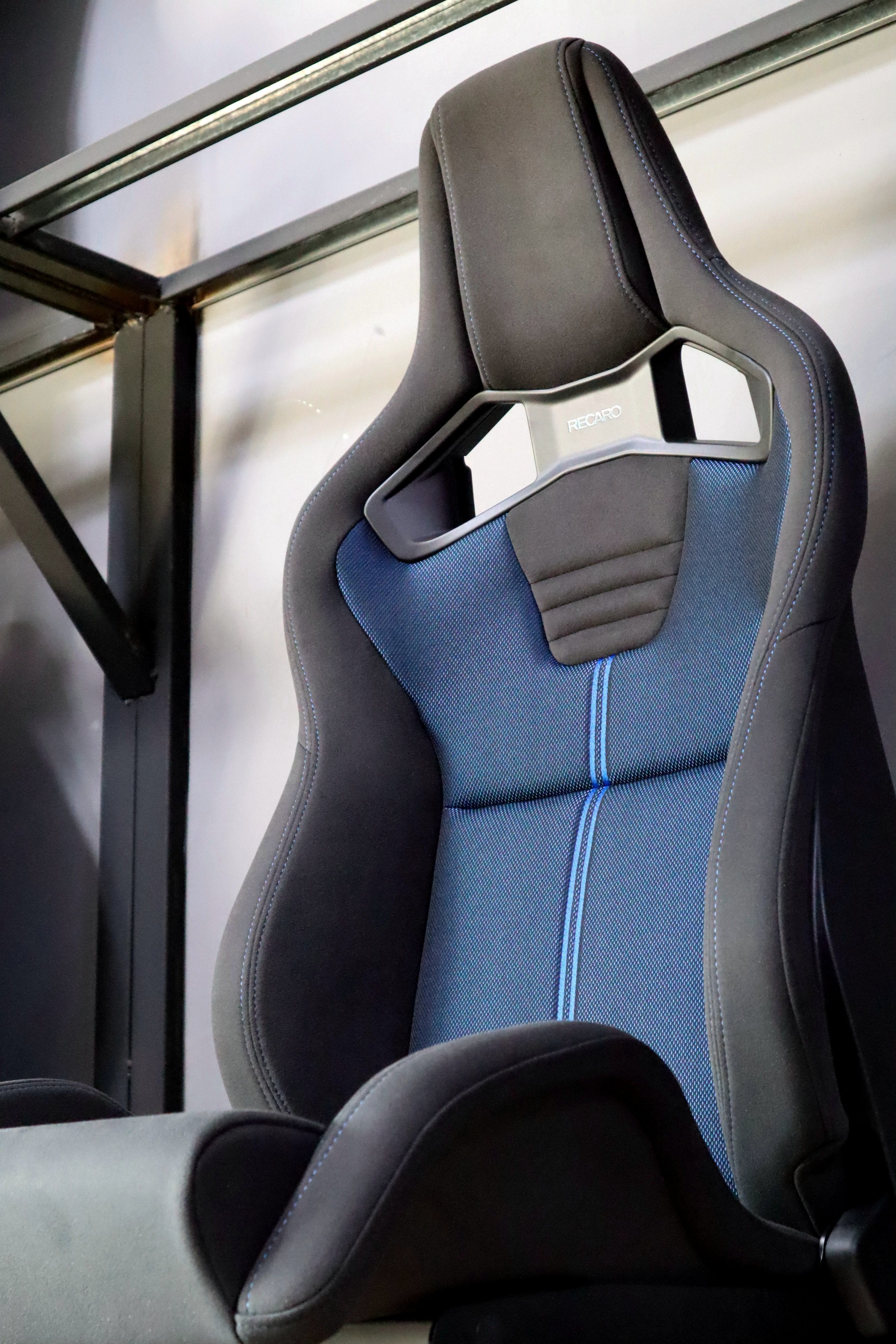 RECARO JAPAN SPORTSTER GK100H KAMUI BLACK & GLASS MESH BLUE MANUAL 