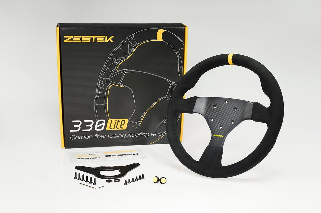 ZESTEK CARBON FIBER STEERING WHEEL - IN STOCK – Blacklist Motorsports