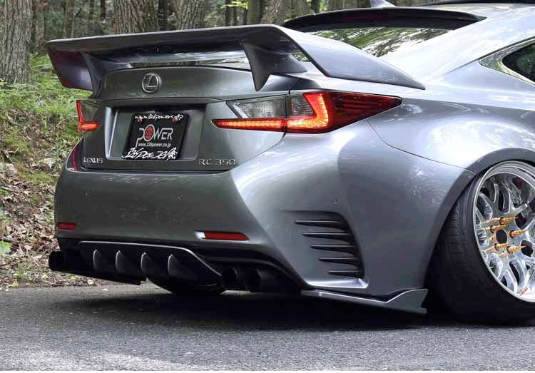 326 POWER 3D STAR REAR DIFFUSER (FRP) FOR LEXUS RC350 F-SPORT