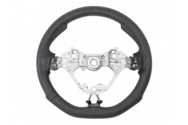 VERTEX STEERING WHEEL FOR GR86/BRZ-LEATHER 350MM x 345MM
