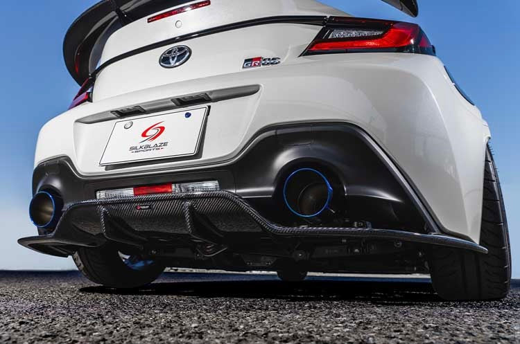 SILK BLAZE SPORTS REAR DIFFUSER FOR TOYOTA GR86 (ZN8) 2022+