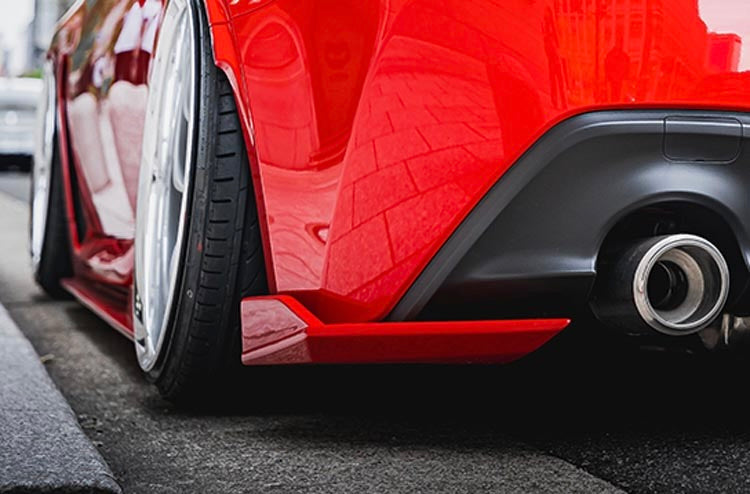SPEC! STYLING FLAP REAR FLAP (FRP) FOR TOYOTA GR86 ZN8 / SUBARU