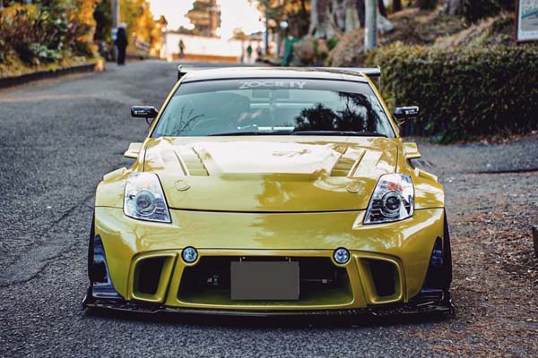 M-SPORTS 5PC WIDE BODY KIT (FRP) FOR NISSAN 350Z (Z33) – Blacklist