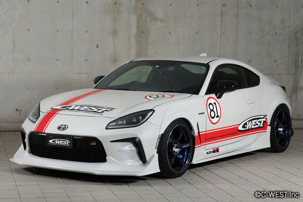 C-WEST FRONT SPOILER FOR TOYOTA GR86 (ZN8) 2022+ – Blacklist