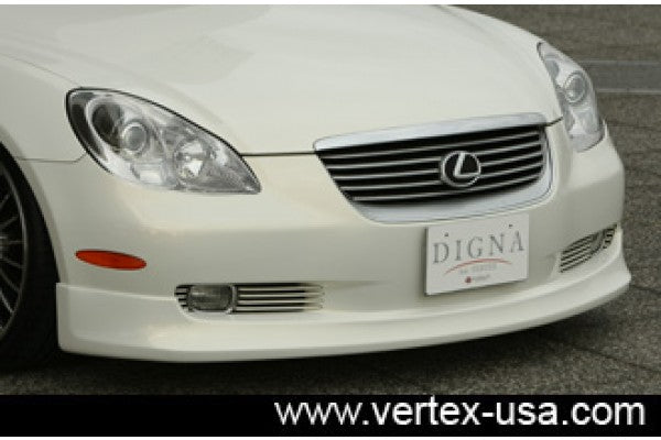 01-05 DIGNA LEXUS SC430 FRONT HALF LIP – Blacklist Motorsports