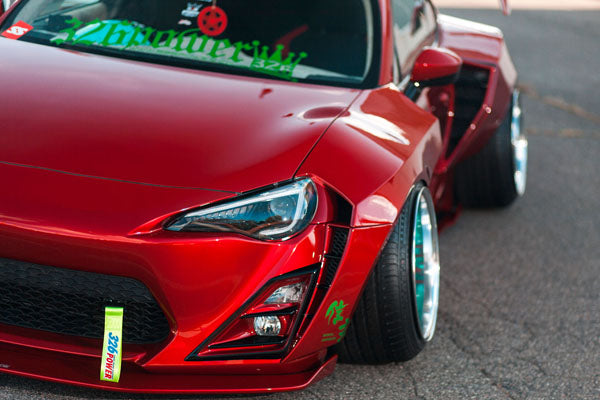 326 POWER GACHABARI WIDE FENDER KIT (FRP) FOR SCION FRS & TOYOTA