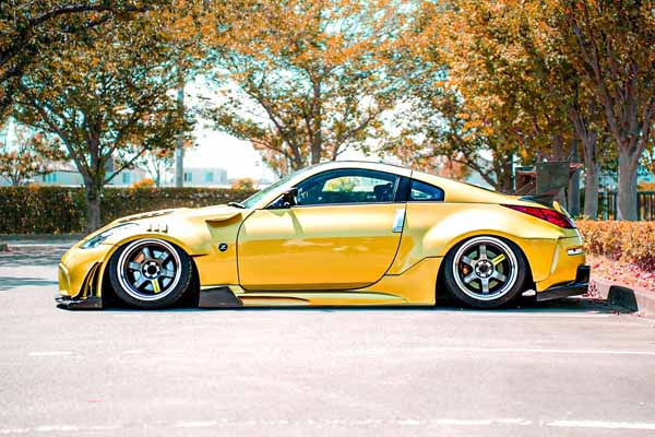 M-SPORTS 5PC WIDE BODY KIT (FRP) FOR NISSAN 350Z (Z33) – Blacklist