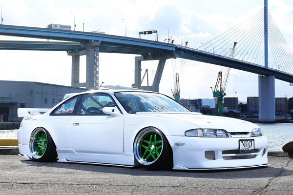 1/64 改 日産 Silvia S14 326Power 風 関村 326 POWER LS3.26 FRONT BUMPER (FRP) FOR NISSAN SILVIA (S14) 1995