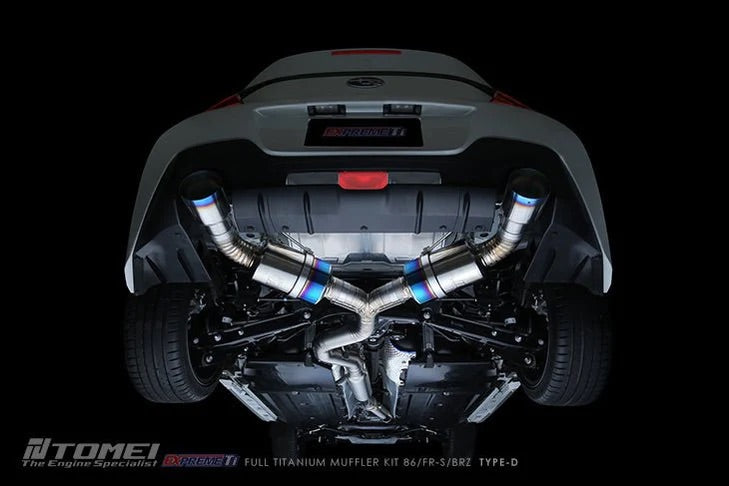 TOMEI EXPREME Ti TITANIUM TYPE-D CATBACK EXHAUST 2013-2023 BRZ