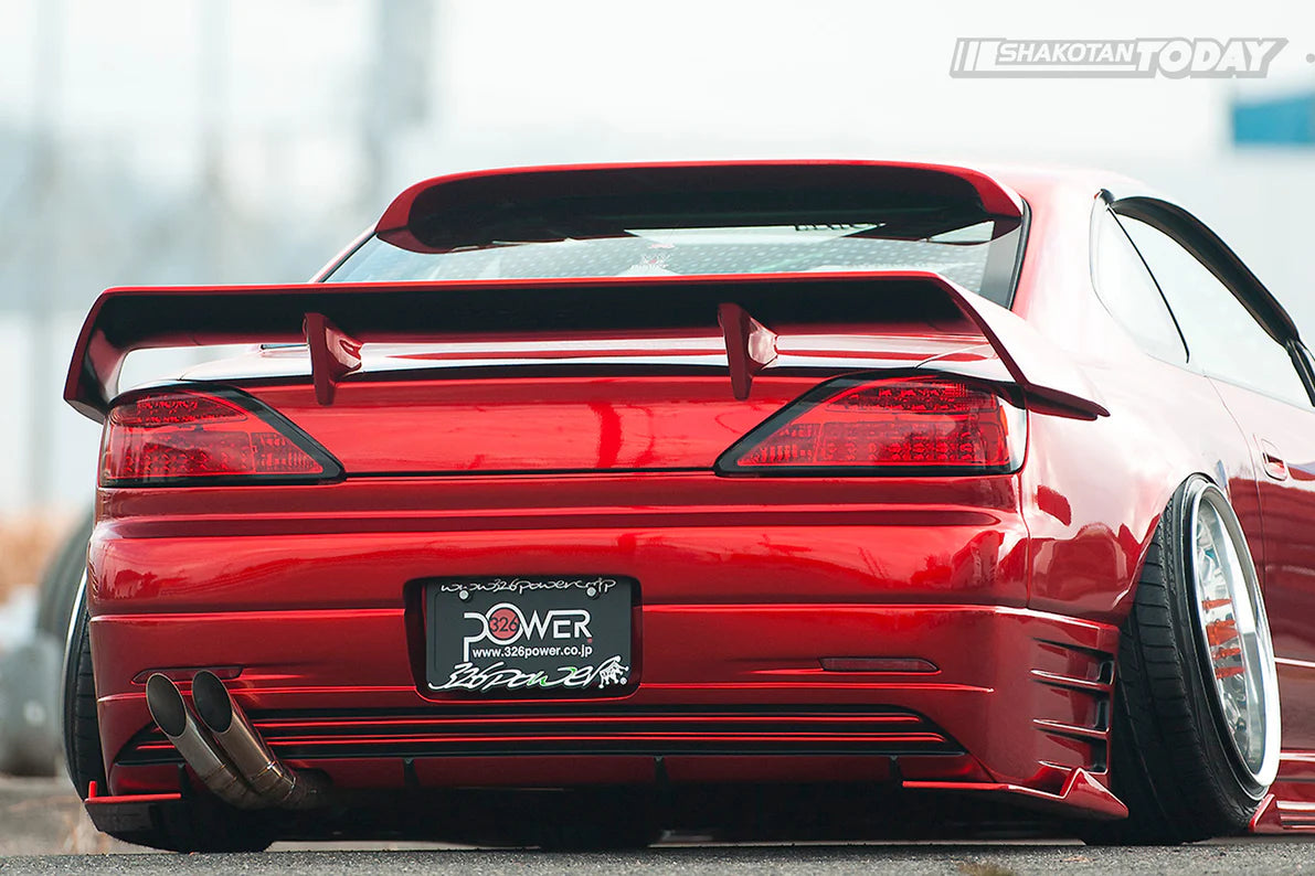 326 POWER MANRIKI WING W/LOGO FOR NISSAN S15 – Blacklist Motorsports