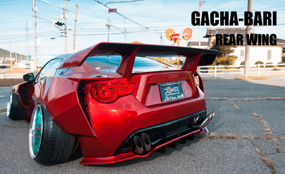 326 POWER GACHABARI TOYOTA 86/FRS/BRZ REAR WING – Blacklist