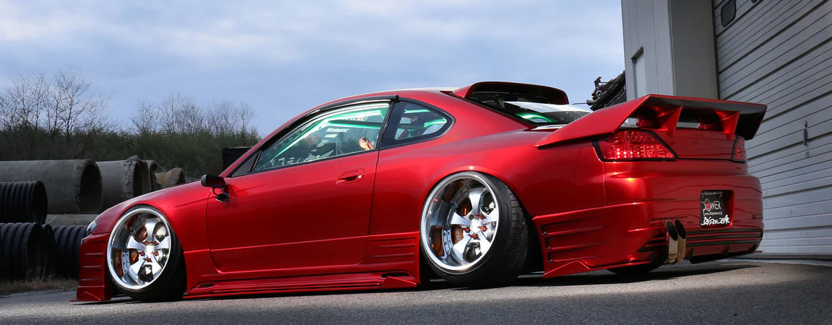 326 POWER MANRIKI WING W/LOGO FOR NISSAN S15 – Blacklist Motorsports