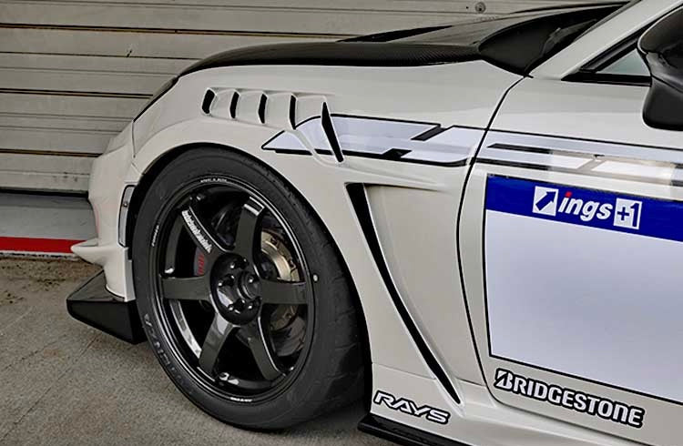 INGS+1 N-SPEC FRONT WIDE FENDERS FOR TOYOTA GR86(ZN8) & SUBARU BRZ