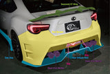 KUHL RACING 01R-GT SWAN NECK GT WING MIDDLE FOR 2013-2020 SCION FR-S & TOYOTA 86