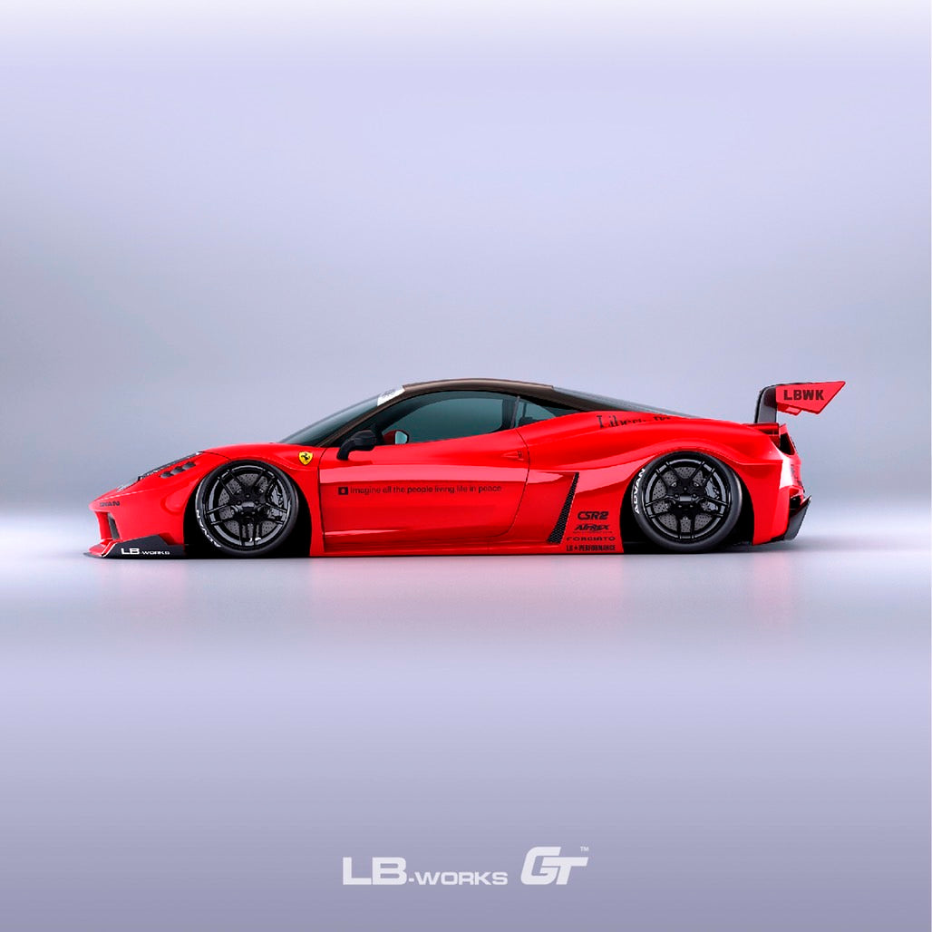 LB-SILHOUETTE WORKS FERRARI 458 GT – Blacklist Motorsports