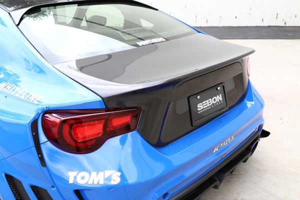 C-STYLE CARBON FIBER TRUNK LID FOR 2013-2020 SCION FRS / TOYOTA 86 / SUBARU  BRZ