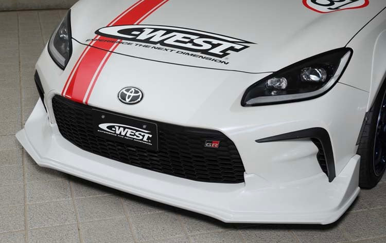 C-WEST FRONT SPOILER FOR TOYOTA GR86 (ZN8) 2022+ – Blacklist