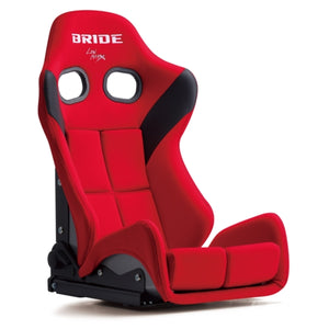 BRIDE GIASIII RECLINER SEAT - RED CARBON SHELL / FRP SILVER SHELL