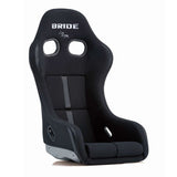 BRIDE ZETAIV REIMS BUCKET SEAT - BLACK & BLACK / FRP SILVER SHELL