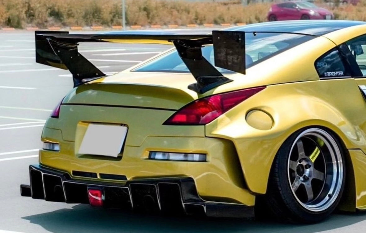 M-SPORTS REAR BUMPER (FRP) NISSAN 350Z (Z33) – Blacklist Motorsports