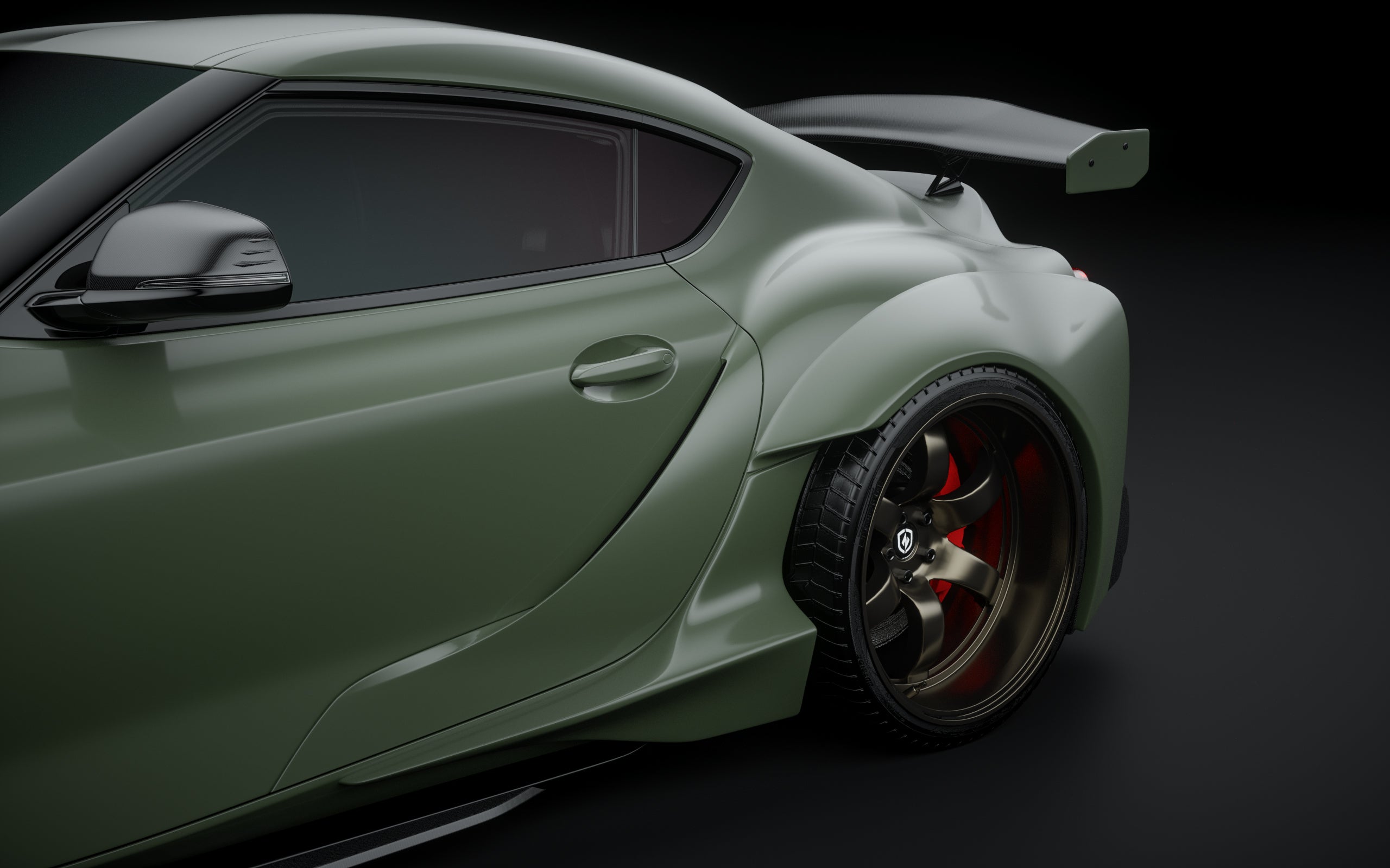ZACOE TOYOTA SUPRA LAND SHARK CARBON FIBER WIDE BODY – Blacklist