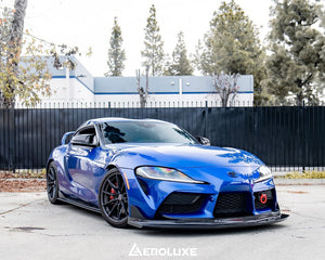 ALX DESIGN GR SUPRA SPEC-GT4 CARBON FIBER FRONT LIP - (IN STOCK) FINANCED