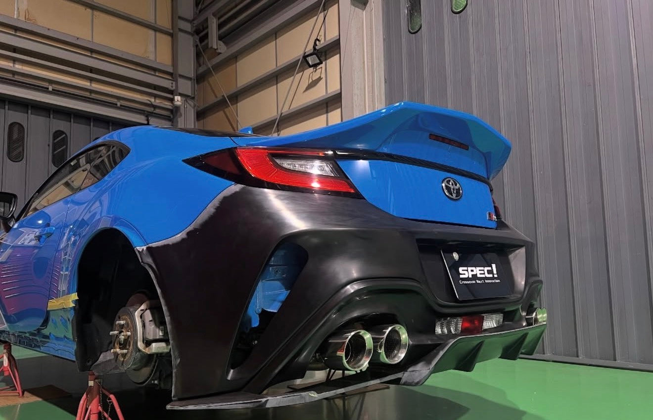 SPEC! SIMPLE STYLE REAR BUMPER (QUAD EXIT TYPE) TOYOTA GR86 ZN8