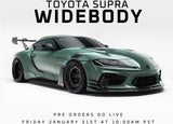 "NEW" ADRO TOYOTA GR SUPRA MK5.1 WIDE BODY PROGRAM