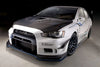 VARIS SINGLE CANARD SET (FOR VER.2 FRONT BUMPER) FOR CZ4A MITSUBISHI LANCER EVOLUTION X [VAMI-211 / VAMI-212]