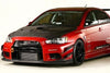 VARIS 09' FRONT BUMPER VER.1 FOR CZ4A MITSUBISHI LANCER EVOLUTION Z [VAMI-120 / VAMI-121]