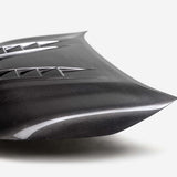 TV STYLE DOUBLE-SIDED CARBON FIBER HOOD FOR 2023 TOYOTA GR COROLLA