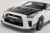 VARIS MAGNUM OPUS 18' VER. FRONT WIDE FENDER SET W/ EXTENSION COVERS FOR EBA-R35 NISSAN GT-R [VANI-239C / VANI-239F]