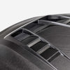 TV STYLE DOUBLE-SIDED CARBON FIBER HOOD FOR 2023 TOYOTA GR COROLLA