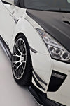 VARIS MAGNUM OPUS 18' VER. FRONT WIDE FENDER SET W/ EXTENSION COVERS FOR EBA-R35 NISSAN GT-R [VANI-239C / VANI-239F]