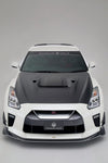 VARIS MAGNUM OPUS 18' VER. CARBON FRONT LIP SPOILER FOR EBA-R35 NISSAN GT-R [VANI-234]