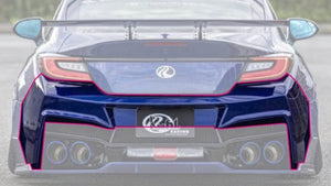 KUHL RACING VER.2 04R-GT REAR BUMPER (FRP) TOYOTA GR86 (ZN8) & SUBARU BRZ (ZD8) 2022+