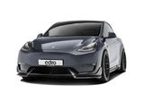 ADRO TESLA MODEL Y PREMIUM PREPREG CARBON FIBER FRONT LIP