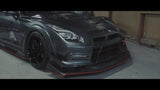 VARIS KAMIKAZE-R CIRCUIT VER. REAR BUMPER FOR 2008 NISSAN GT-R (JDM) [VANI-110 / VANI-111]