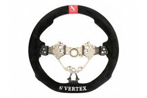 VERTEX STEERING WHEEL FOR GR86/BRZ-SUEDE 350MM x 345MM