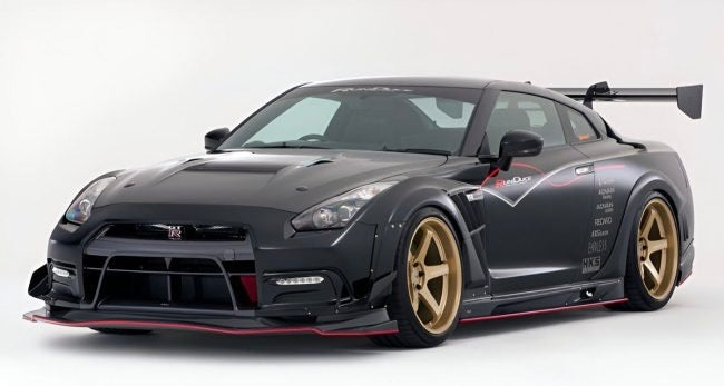 VARIS ULTIMATE 17' FRONT BUMPER VER.2 & WIDE UNDER LIP FOR CBA-R35 / D ...