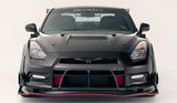 VARIS BIG CANARD VER.2 (FOR ULTIMATE 17' FRONT BUMPER VER.2) FOR CBA-R35 / DBA-R35 NISSAN GT-R [VANI-222]