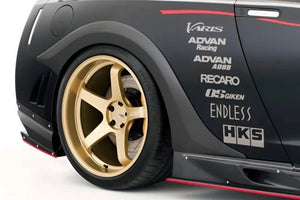 VARIS KAMIKAZE-R CIRCUIT VER. REAR OVER FENDER SET FOR CBA-R35 / DBA-R35 NISSAN GT-R [VANI-115 / VANI-116]