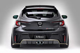 VARIS ARISING-1 CARBON EXHAUST OUTLET COVERS FOR GZEA14 TOYOTA GR COROLLA [VATO-505]