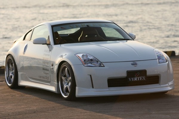 c-west front lip spoiler kouki nissan 350z Half Fiberglass PFRP, Zenki - 03-05 Z33 CZ3301A-FHSPF Get yours today C-West Front Half Spoiler for