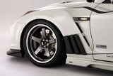 VARIS 14' VER. FRONT FENDERS AND CARBON LOUVER FOR CBA-R35 / DBA-R35 NISSAN GT-R [VANI-074 / VANI-090]