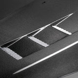 TV-STYLE CARBON FIBER HOOD FOR 2015-2018 FORD FOCUS